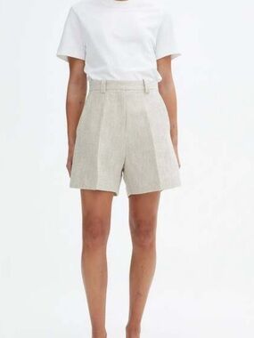 House of Dagmar linen shorts